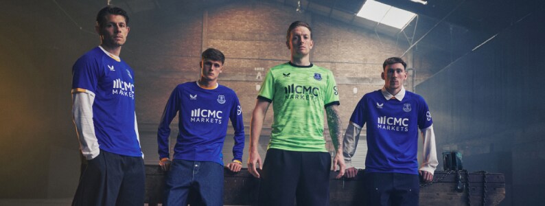 Shop Everton Football Club Apparel & Merchandise In The Farewell